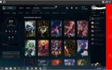 Urgente!! Vendo duas contas de lol super abaixo do preço