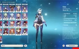 Conta Genshin - Trio Arcontes + Muitos personagens e armas!