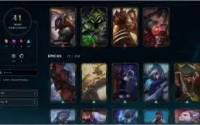 Conta LOL Season 9 Plat TFT Ouro SOLO/DUO