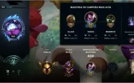 Conta LOL Season 9 Plat TFT Ouro SOLO/DUO