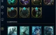 Conta LOL Season 9 Plat TFT Ouro SOLO/DUO