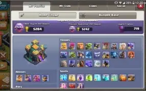 Clash of clans Cv 14 | Conta em up.