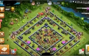 Clash of clans Cv 14 | Conta em up.