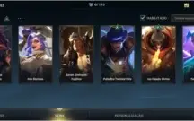 Conta Wild Rift com skins boas, baratinha