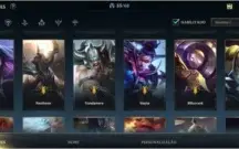 Conta Wild Rift com skins boas, baratinha