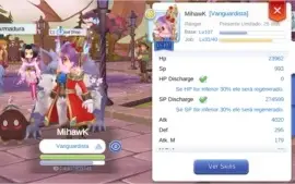 Conta Ragnarok Mobile