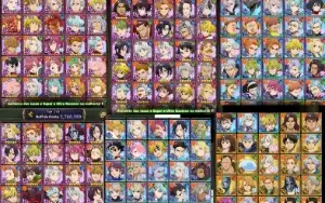 Conta Seven Deadly Sins: Grand Cross 7Ds