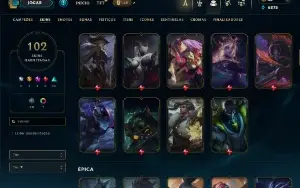 Conta De League Of Leagends/Full Acesso/102 Skins/Level 323