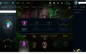 Conta lol - mestre 67% de winrate