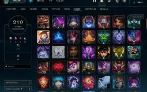 Conta de lol diamante 4 e valorant platina com skins