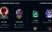 Conta de lol diamante 4 e valorant platina com skins