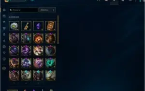 Conta de lol diamante 4 e valorant platina com skins