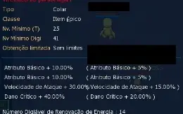 Conta LADMO Omegamon com OX lv 140