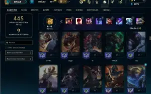 Unranked com TODOS os champs e 94 Skins + 8 Vitoriosas