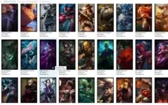 IMPERDÍVEL: TODOS CAMPEÕES + 134 SKINS + 11 PAGINAS DE RUNAS