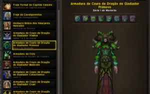 Conta c/ mogs CM MoP + PVP Wod + Druid forms de legion  Com 