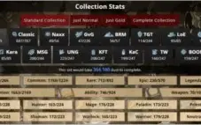 Conta Hearthstone AL com 115 lendários