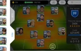 Conta De Pes Mobile Com 25 Bolas Pretas Com Messi, Neymar...