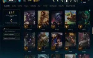 Esmeralda 2 com 85 Champs e 7 Skins
