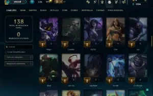 Esmeralda 2 com 85 Champs e 7 Skins