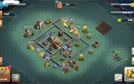 CONTA CV 9 FULL CLASH OF CLANS + Decorações RARAS