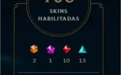 Conta Unranked com 152 campeões e 106 skins