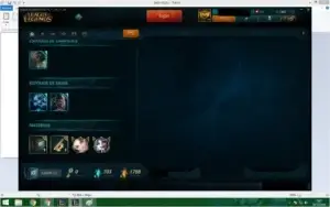 conta league of legends