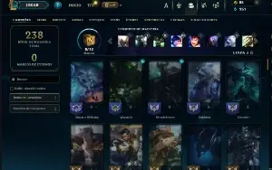 Conta Main Jg/Main NUNU/Unranked/Varias Skins