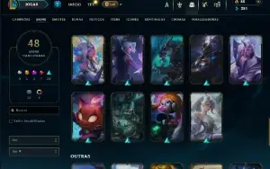 Conta Main Jg/Main NUNU/Unranked/Varias Skins