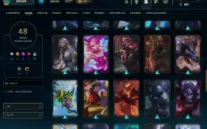 Conta Main Jg/Main NUNU/Unranked/Varias Skins