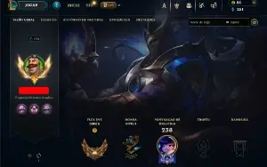 Conta Main Jg/Main NUNU/Unranked/Varias Skins
