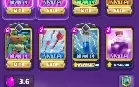 Clash Royale 9000 Trofeus, Varias cartas full 4 Evoluções
