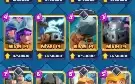 Clash Royale 9000 Trofeus, Varias cartas full 4 Evoluções