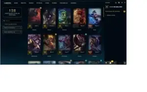 Conta league of Legends prata 3