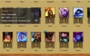 Conta lol 47 champs, runa ad e ap, prata v mmr de silver 3