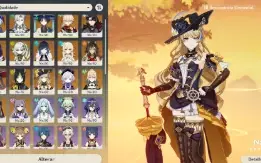 🔥 Conta Genshin AR 58 - 16 Personagens 5* - Veja Descrição!