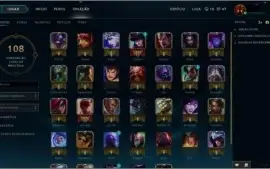 Conta Diamante 5, 33 Champions,13 Baús, 2 Páginas de runa!