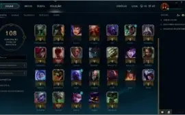 Conta Diamante 5, 33 Champions,13 Baús, 2 Páginas de runa!