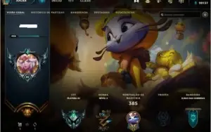 Conta Lol Platina 3 + Tft, 136 skins