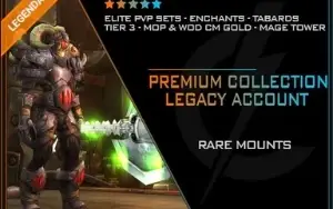 Legendary conta wow top