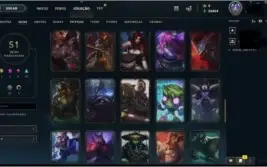 Conta lol todos os campeão D4