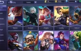 MobLegends conta 44 Champs... 44 skins 2 E outros quase 60