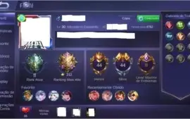 MobLegends conta 44 Champs... 44 skins 2 E outros quase 60