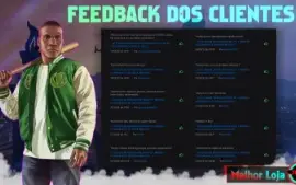 [+𝗦𝗘𝗚𝗨𝗥𝗢] GTA ONLINE | 6 BILHÕES + BRINDES⚡