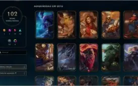 CONTA LEAGUE OF LEGENDS - SEASON I  - LVL 148 - Gold IV -