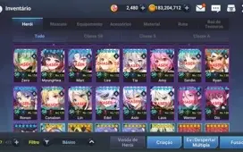 CONTA GRAND CHASE MOBILE 1,4KK BARATO