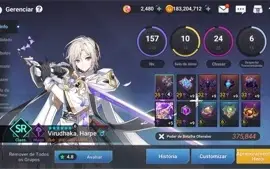 CONTA GRAND CHASE MOBILE 1,4KK BARATO