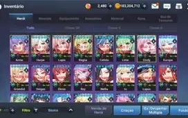 CONTA GRAND CHASE MOBILE 1,4KK BARATO