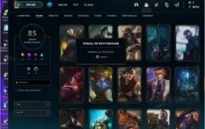 CONTA LOL PARA SAIR RAPIDO