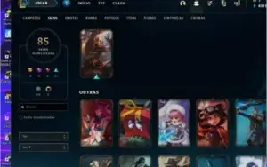 CONTA LOL PARA SAIR RAPIDO